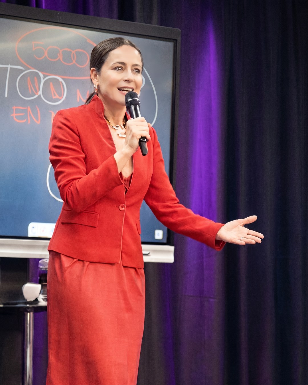Simone Limase palestrando